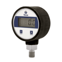 Manómetro digital de esfera pequeña Ø60 con precisión 1% y pantalla retroilumina Manómetro digital MD906 Ø60 con precisión 1% y pantalla retroilumina