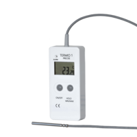Datenlogger mit hochpräzisem Fühler zum Tiefgefrieren von -100 bis 270ºC mit Les