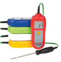 Digitales Gastronomie-Thermometer mit Sonde Thermamite termometro digital con sonda cable de penetración para catering, thermamite