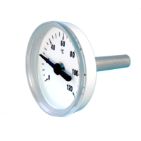 Bimetallic thermometer with ABS case 