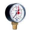 Pressure gauges with plastic case and red pointer M0101