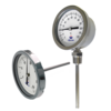 D01 Bimetal dial thermometers in stainless steel