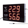 GF250A Big Digital Thermometer-Hygrometer with internal sensor for wall 