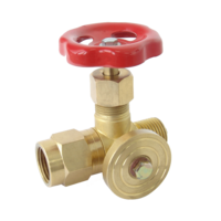 Vanne à pointeau pour manomètres PN 100