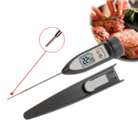 Termómetro digital de -39.9 hasta 150ºC impermeable con IP65 ideal para carne Termómetro digital de -39.9 hasta 150ºC impermeable con IP65 ideal para carne