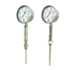 Pyromètres à echappement  +50 +650ºC avec plongeur antivibratoire D22