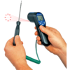 Thermomètre à infrarouge avec prise pour sondes thermocouples jusqu´au 1370ºC RAYTEMP 8 Thermomètre à infrarouge avec prise pour sondes thermocouples jusqu´au 1370ºC RA