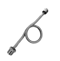 Serpentín / sifón amortiguador de presión para manómetros. Rosca fija Serpentín / sifón amortiguador de presión para manómetros. Rosca fija