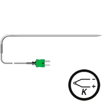 Termopar tipo k sonda industrial de penetración, de venta en Gesa