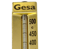 V-shaped pyrometers V-shaped pyrometers