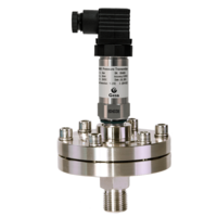 Transmisor de presión piezorresitivo con separador de membrana