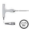 Termorresistencia NTC sonda de penetración con mango en forma de T, venta gesa Termorresistencia NTC sonda de penetración con mango en forma de T, venta gesa