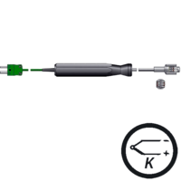 Termopar tipo k sonda de precisión para superficies, de venta en Gesa Termopar tipo k sonda de precisión para superficies, de venta en Gesa