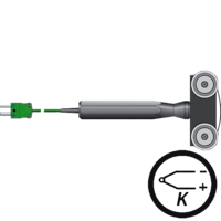 Termopar tipo k sonda para superficies móvilesmango hexagonal, de venta en Gesa Termopar tipo k sonda para superficies móvilesmango hexagonal, de venta en Gesa