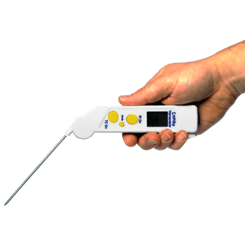 Termómetro infrarrojo con sonda COMBO  