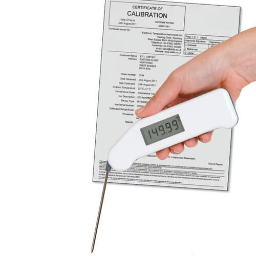 Termometro referencia portatil para laboratorio