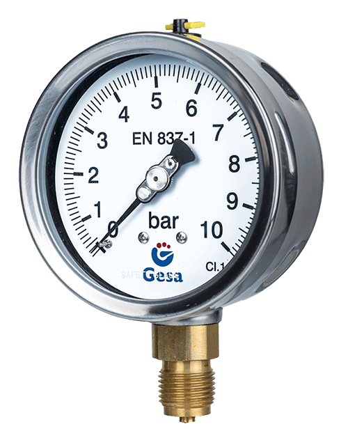 Manomètre Manomètre, manomètres 40 mm 0-400 Bar/psi Connexion